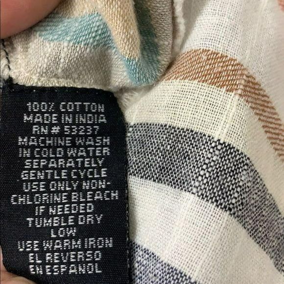 Unique Spectrum Striped‎ Button Down Size XL Shirt - Picture 9 of 9